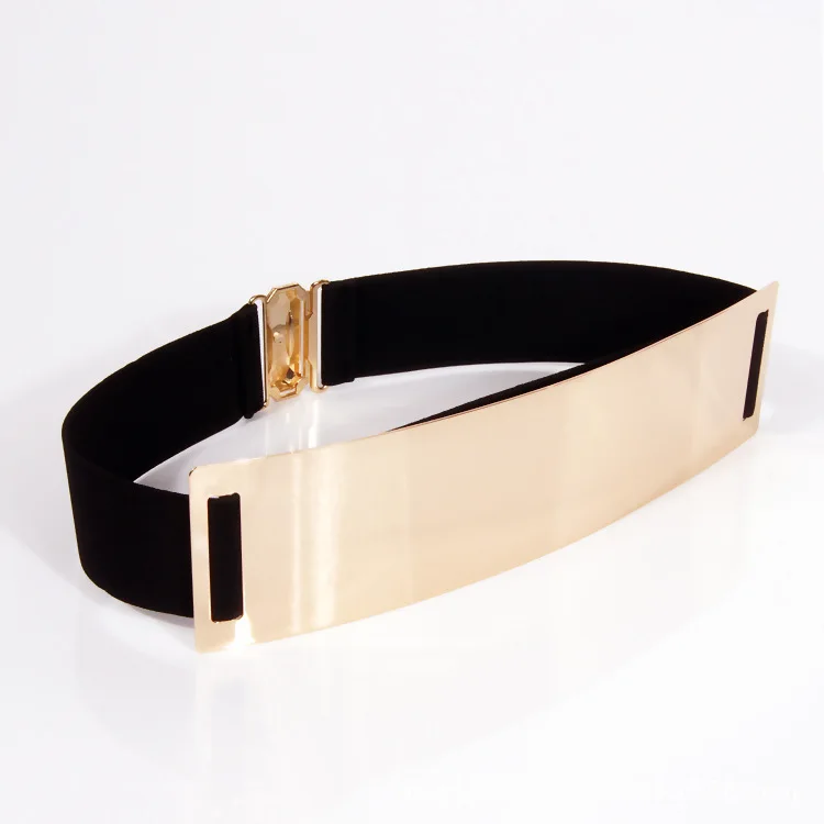 Hot Designer Belts for Woman Gold Silver Brand Belt Classy Elastic ceinture femme 5 color belt ladies Apparel Accessory