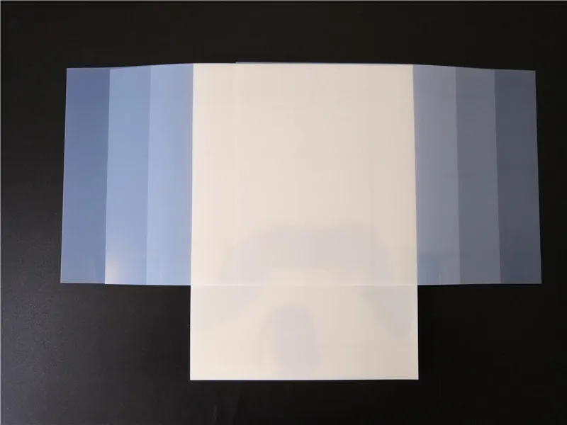 A3* 500 шт Водонепроницаемая молочно-белая полупрозрачная струйная пластиковая пленка для струйной печати