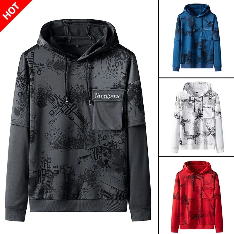 

Hoodie Men Thick Fleece Camouflage Sweatshirt Military Style Hip Hop Casual Street Dragon Ball Hoodie Hip Hop Men Clothes 2020