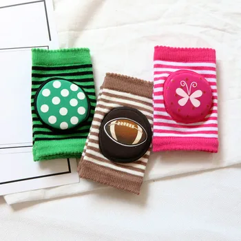 

Cotton Multi-functional Kids Knee Caps Cartoon Baby Knee Pads Anti-Slip Mesh Cushion Crawling Protector For Children Leg Warmer