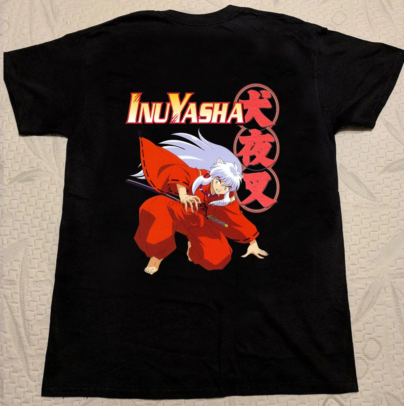 Vintage inuyasha t shirt Clearance