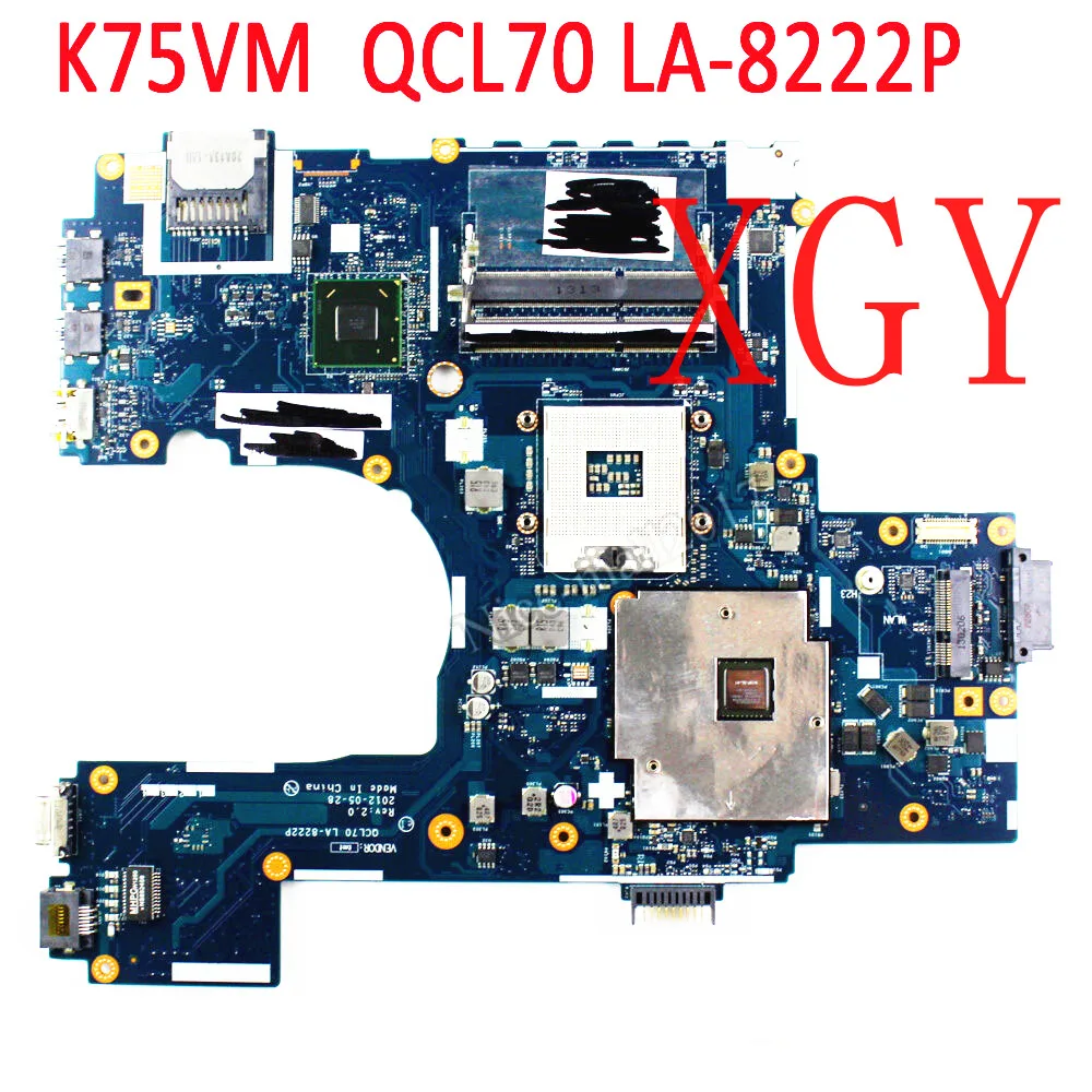 Для asus k75v k75vj k75vm r700v материнская плата qcl70 la-8222p gt630m 100% ТЕСТ ОК | Компьютеры и офис
