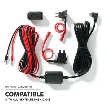 

For Universal HardWire Fuse Box Car Recorder Dash Cam Hard Wire Kit Micro USB