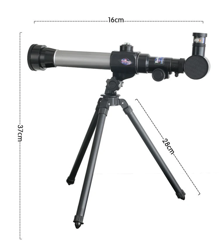 Детский ToysRefraction астрономический телескоп с портативным штативом Sky Монокуляр Telescopio космический прицел наблюдения подарок