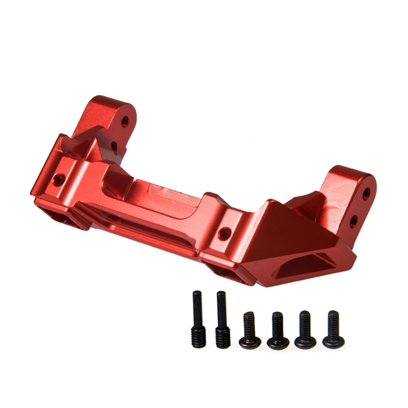 

RC Crawler Parts TRX4 Metal Aluminum Rear Bumper Mount for TRX-4 8237 Upgrade Parts 10 Trx4 Bumper,Red