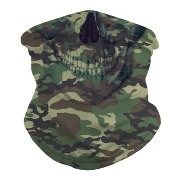 

3D Scarf Riding Cover Camouflage Digital Printed Sun Protection Outdoor