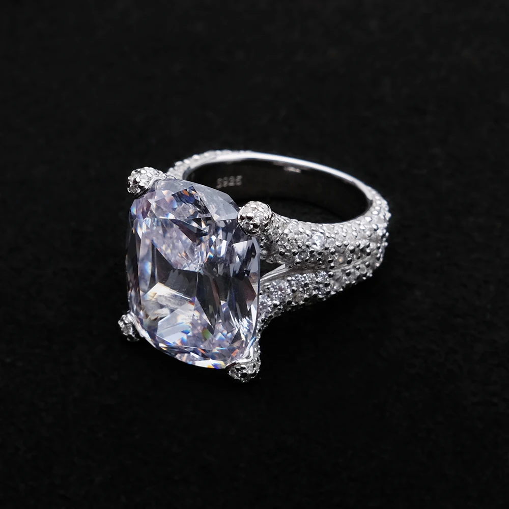 Amorita boutique 925 Sterling Silver Cocktail Party Finger Ring Luxry Jewelry for Women Zircon Ring Amorita boutique 925 Sterling Silver Cocktail Party Finger Ring Luxry Jewelry for Women Zircon Ring