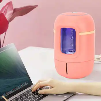 

380ml Mini Desktop Air Humidifier Aromatherapy Diffuser for Home Office Use US Plug 100-240V Mini Humidifier