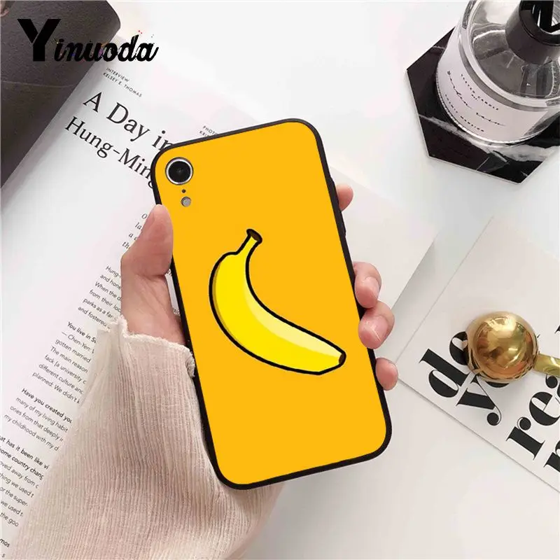 Cartoon cute Fruit Yellow Banana