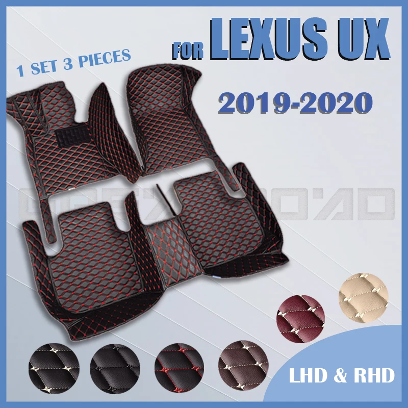 Car floor mats for LEXUS UX series UX200 260h 2019 2020 Custom auto