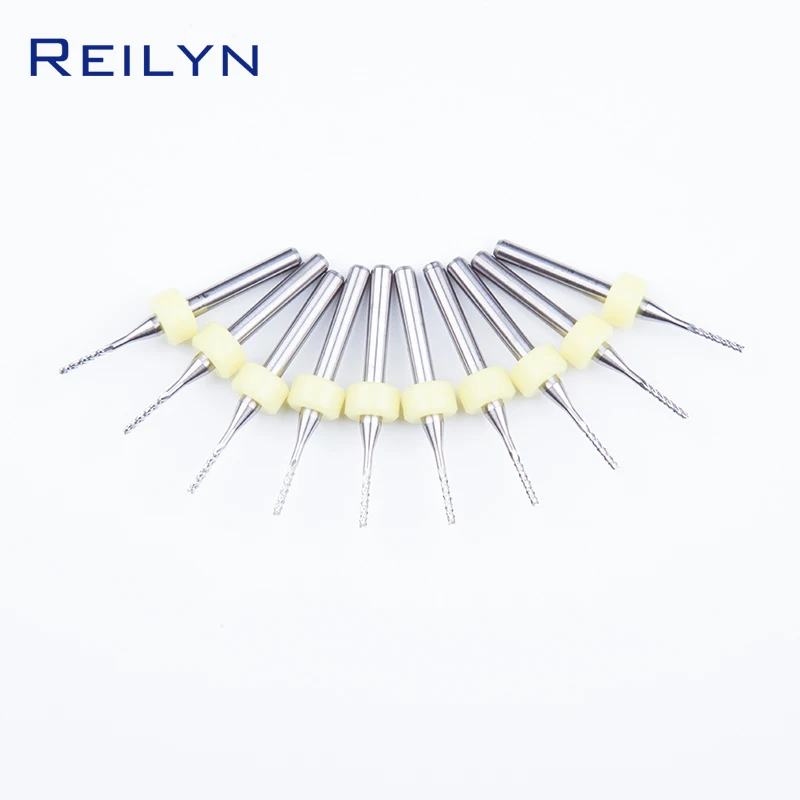 

New Machine Tool Accessories 1.2mm Size Tungsten-Cobalt Alloy Milling Cutter 1/3/5 Pieces Engraving Drill Wear Resistant