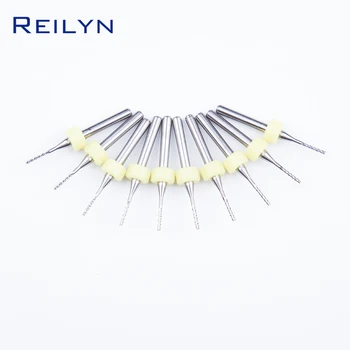 

New Machine Tool Accessories 1.2mm Size Tungsten-Cobalt Alloy Milling Cutter 1/3/5 Pieces Engraving Drill Wear Resistant