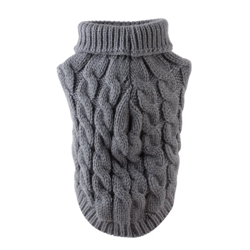 Новые товары для домашних животных вязаный джемпер свитер зимний Теплый Щенок Одежда для домашних животных свитер джемпер для собаки собачий пуловер Одежда для собак# h