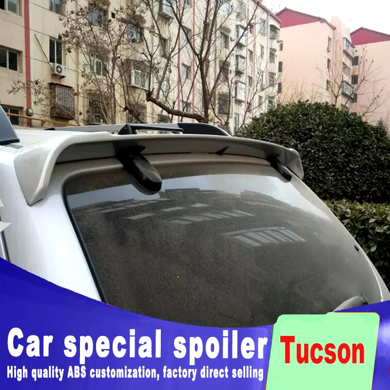 2006 2007 2008 2009 2010 2011 2012 2013 2014 для Hyundai Tucson задний оконный Спойлер ABS праймер