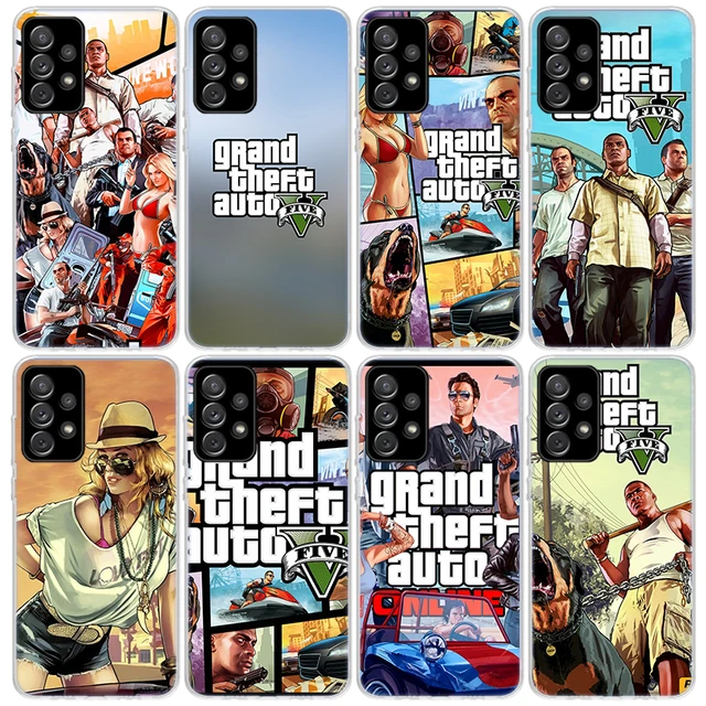 Gta 5 Grand Theft Auto V Phone Case For Samsung Note 20 Ultra 10