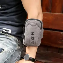 Нарукавная сумка 7,7-5 дюймов для спорта на открытом воздухе, Холщовая Сумка для бега и фитнеса, сумка на запястье для мобильного телефона