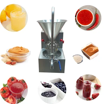 

batter making machine electric food colloid mill machine peanut butter maker process machine