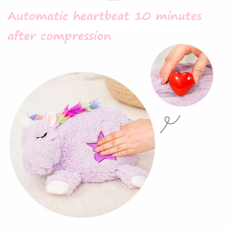 Newborn Puppies Sleep Aid Separation Anxiety Heartbeat Dog Toy with Remote Timing for Dogs Cats Puppy Behavioral Training Aid Toy for Anxiety Relief Newborn Puppies Sleep Aid Separation Anxiety Heartbeat Dog Toy with Remote Timing for Dogs Cats Puppy Behavioral Training Aid Toy for Anxiety Relief