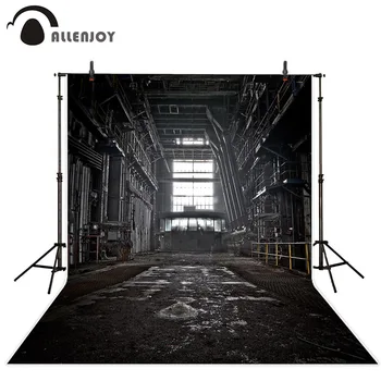 

Allenjoy backgrounds for photography studio Science fiction scene factory machine boy birthday backdrop photophone photocall