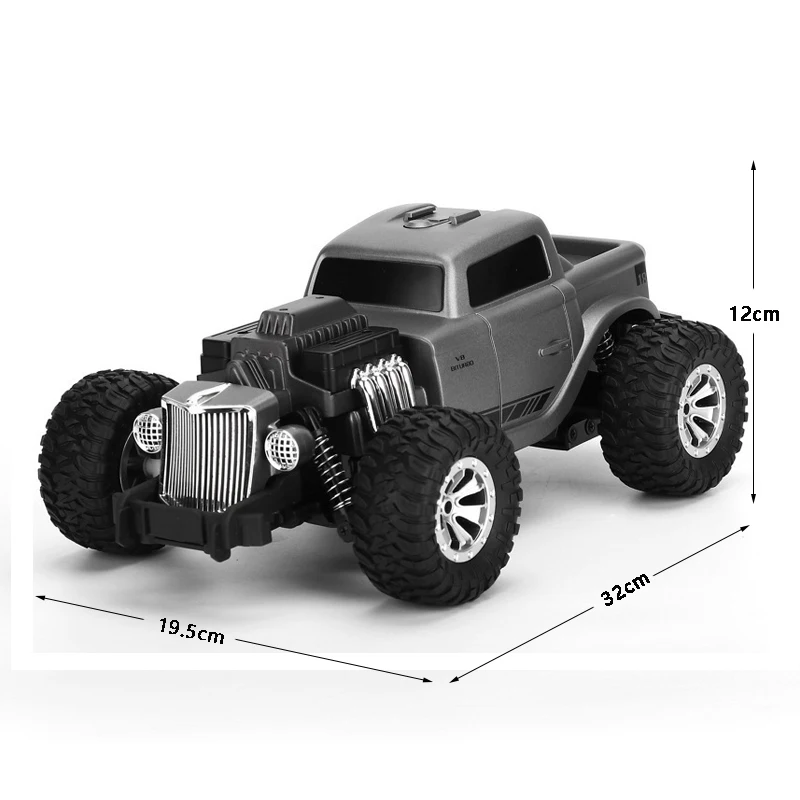 1:16 с дистанционным управлением внедорожник ретро старый автомобиль RC Дрифт гоночный Ретро зарядка 2,4G высокоскоростной автомобиль Дети Рождественский подарок игрушки