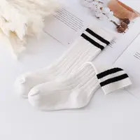 1-9 Years Kids Boys Toddlers Girls Socks Knee High Long Soft Cotton Baby Socks Stripped Children Socks School Clothes 3