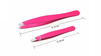 

tweezers steel Make Up Eyebrow Tweezer Stainless Steel Professional Eyebrows Folder Tweezers Pliers Repair Makeup Tool Pull