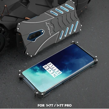 

Oneplus 7T Pro Case Luxury Metal Phone Case For Oneplus 7T Pro One Plus 7T Pro Case Shockproof Hollow Back Cover For Oneplus 7T
