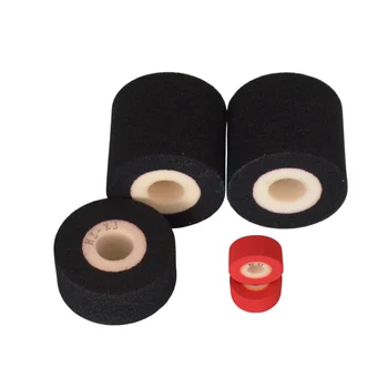

Black Diameter 36mm Height 40mm printing ink rollers for continuous band sealer