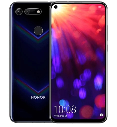 HUAWEI Honor View 20 Смартфон Honor V20 Android 9 8 ГБ ОЗУ 128 Гб ПЗУ Мобильный телефон google