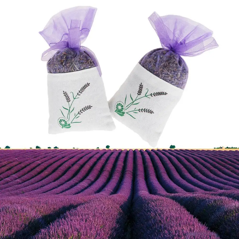 Natural Lavender Dried Flower Sachet Fragrance Home Car Air Scented