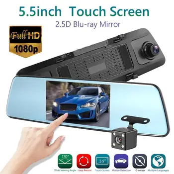 

Car Rearview Mirror Dashcam Installa and Remove Convenient Simple Ultra FHD Night Vision with Rear View Camera Car Electronics
