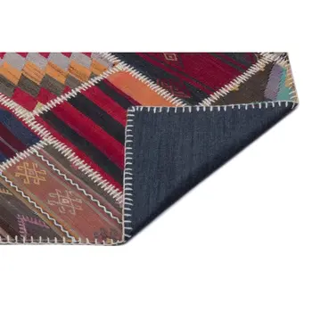 

Handmade Natural Vintage Patchwork Rug Area Rug 155x237 Cm-5'1''X7'9''