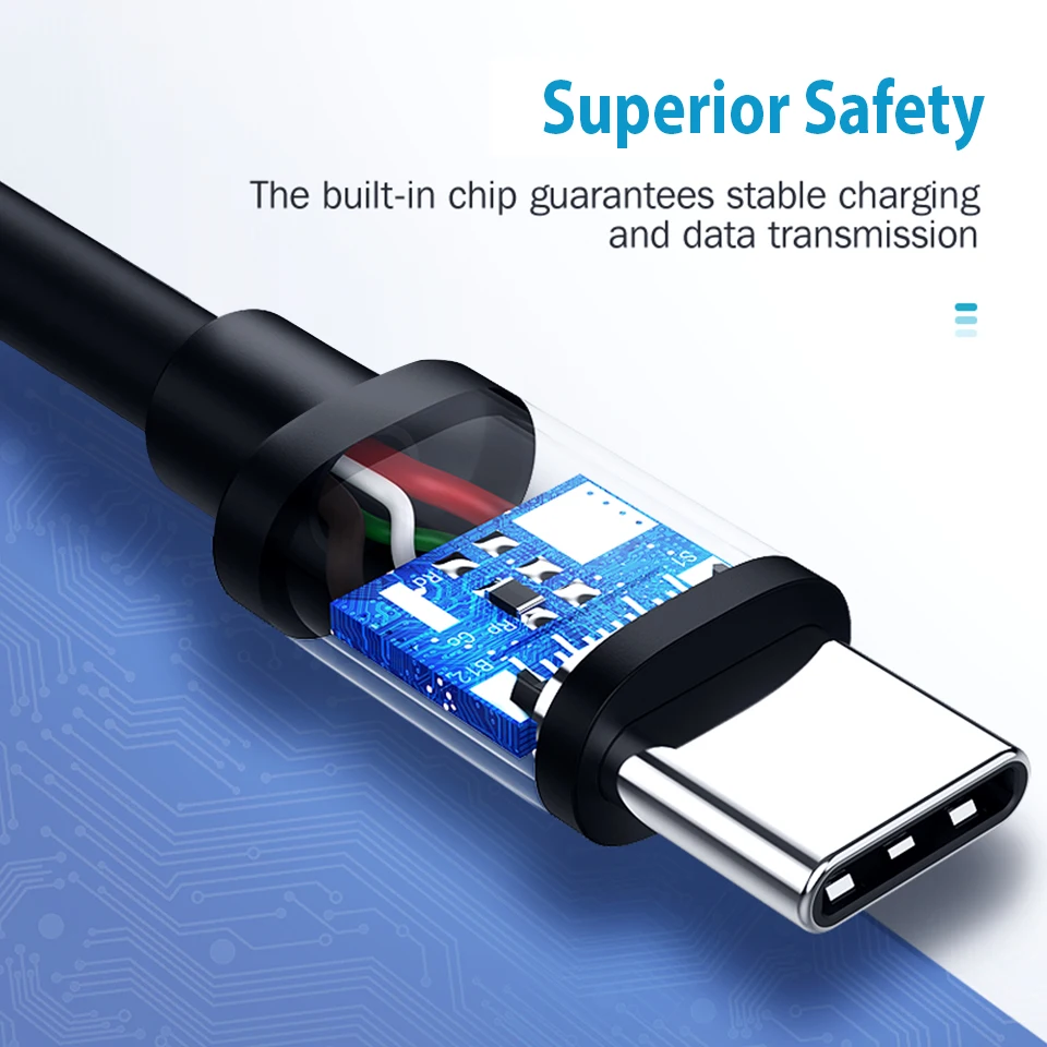 Кабель USB 3 1 PD type C для samsung Galaxy S10 S9 Note 10 Plus 60W Quick Charge 4 0 3A usb кабель быстрой