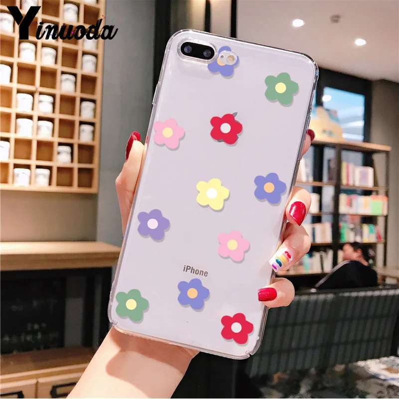 11pro MAX летний цветочный маленький чехол для телефона с ромашками Модный iPhone 7 6s 8plus