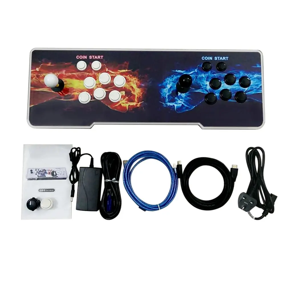 

846 Classic Games Home Multiplayer Arcade Game Console Controller Kit Set Double Joystick Children Game Console Machine US Plug