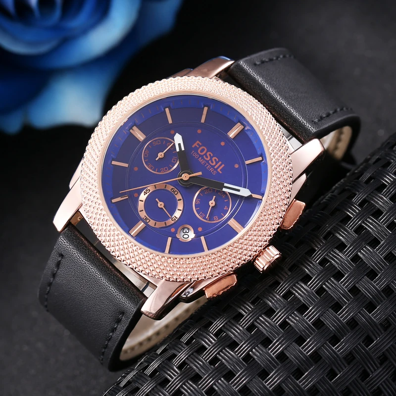 Fossil Luxury Brand quartz Watches 