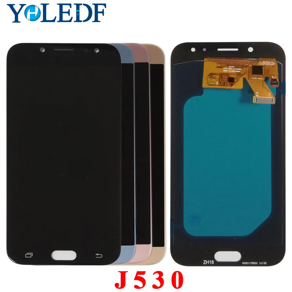 ЖК-дисплей Super AMOLED для Samsung Galaxy J5 Pro 2017 J530 J530F SM-J530F J530M с сенсорным экраном и