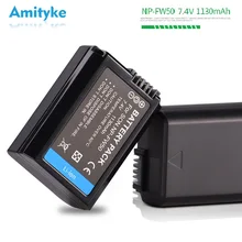 7.4V 1050mAh NP-FW50 NP FW50 Camera Battery Rechargable Lithium Battery for Sony Alpha a6500 a6300 a7 7R a7R a7R II NEX-3 NEX-3N neewer gn60 2 4g manual hss master slave flash speedlite for sony a7 a7s a7sii a7r a7rii a7ii a6000 a6300 a6500 a77ii a58 a99