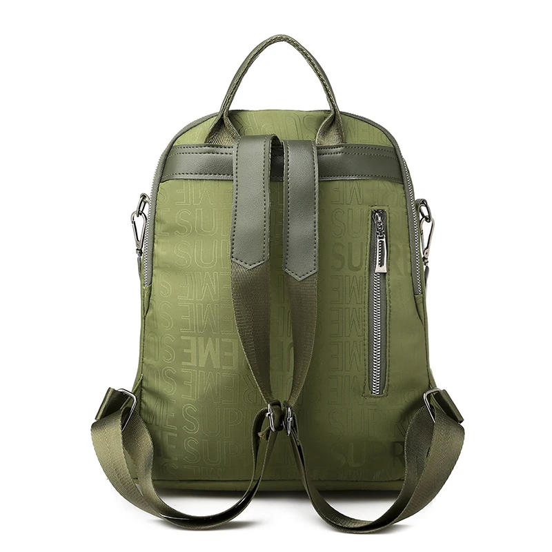 Toposhine многофункциональные женские рюкзаки с буквенным принтом, женские сумки на плечо, популярные женские рюкзаки, школьные сумки для девочек, популярные зеленые сумки