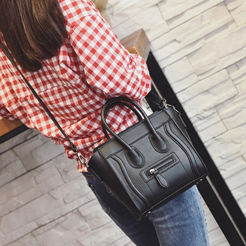 

High Quality Code New Color Contrast Bag Face Bag European And American Fashion Tide Small Bag Casual Handbag Shoulder Bag