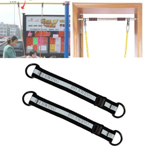 1 Pair Sewing Belts Tree Hanging Straps Indoor Hanging Belt Outdoor Playground Garden Sports Swing Connector Belt Toys 2