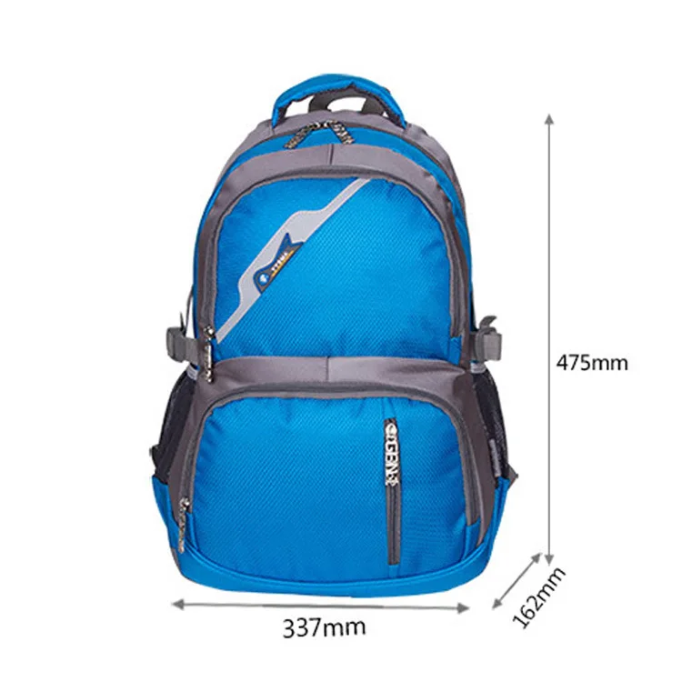 

2019 Spring New Style Outdoor Sports Backpack Waterproof Travel Bag Nylon Backpack Multi-functional School Bag School Season