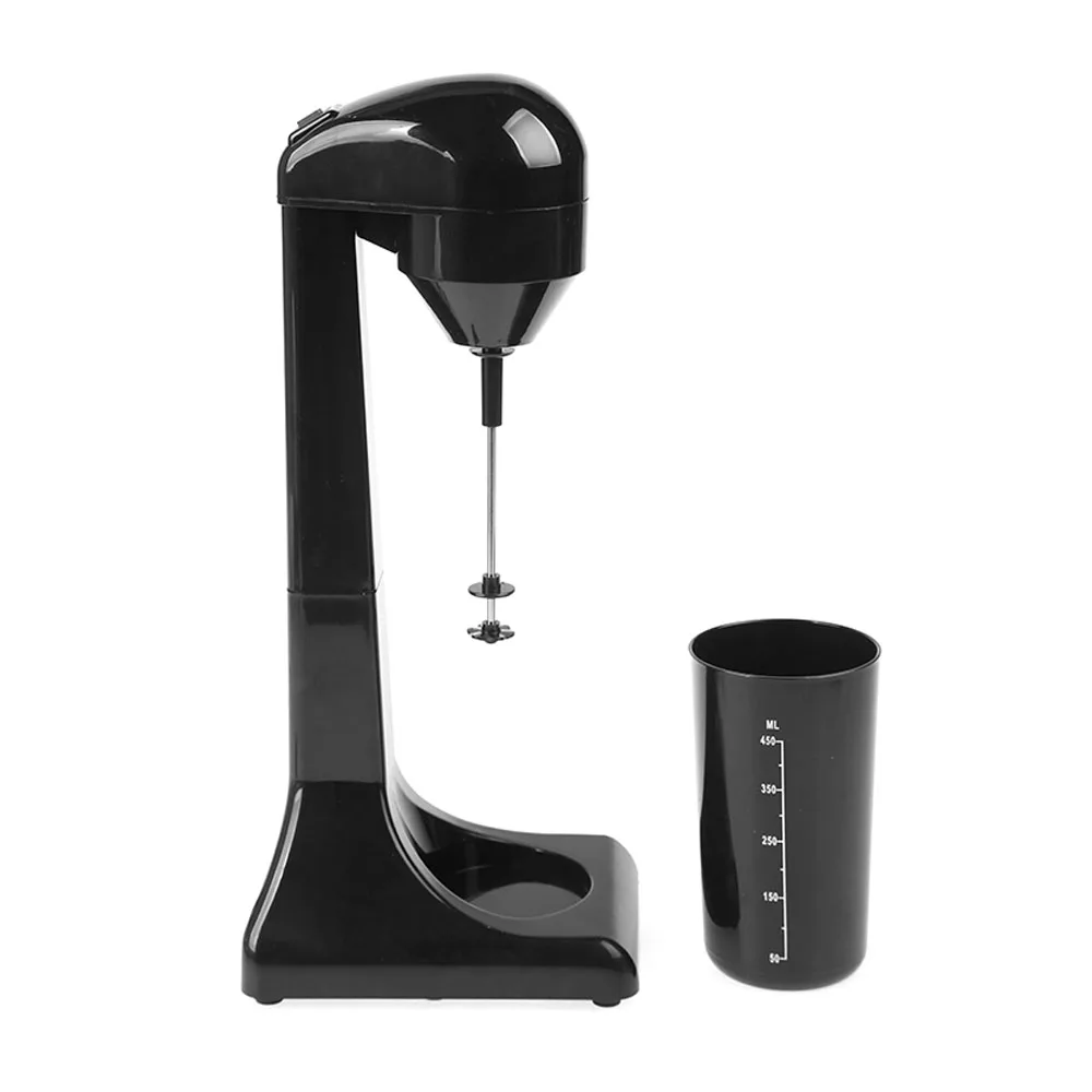 Milk Frother 220V Electric Milk Frother Portable Milk Foamer Multifunctional Food Mixer Cappuccino Blender Mixing Milkshake Foam Maker
