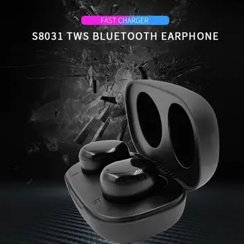 

Women Bluetooth Wireless Earphone Mini Noise Cancelling In-Ear Earbuds HIFI Stereo Headphones Touch Sports Headset With Mic