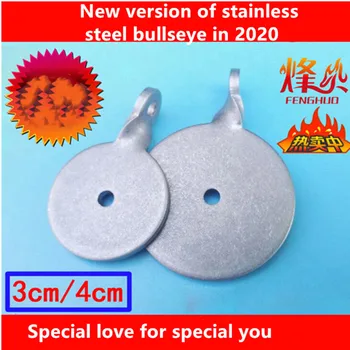 

Tactical Hunting Shooting Dia 3cm 4cm Stainless Steel Target Bullseye Airsoft Slingshot Catapult Durable Shooting Target