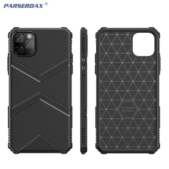 

Armor Cases For Apple iPhone 11 Pro Max X XS XR TPU Non-Slip Silicone Shockproof Phone Case Durable Reinforced Cover 100Pcs