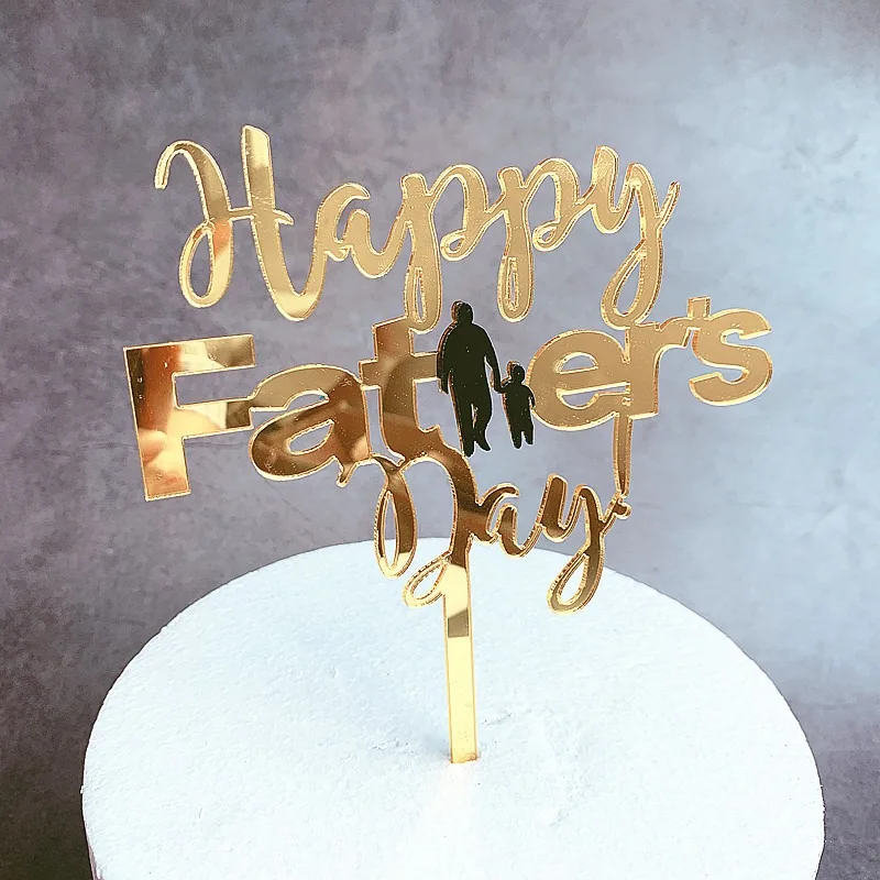 Украшение для торта с бородой и галстуком бабочкой папы выпечки i love dad на день