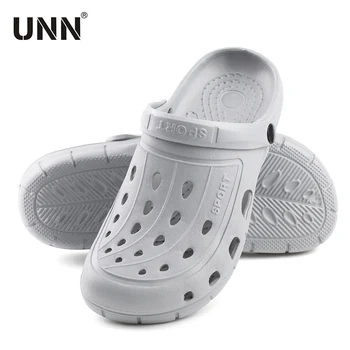 

UNN Lady Summer Clogs Sandals Crocks Garden Shoes Cholas Beach Sandalias Mens Closed Toe Sandals For Women Adults Home Slippers