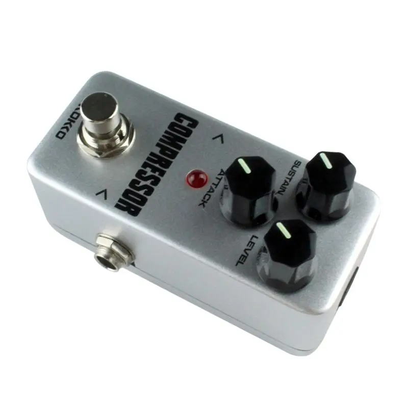 

FCP2 Mini Compressor Portable Guitar Effect Pedal Electric Bass Parts Accessory