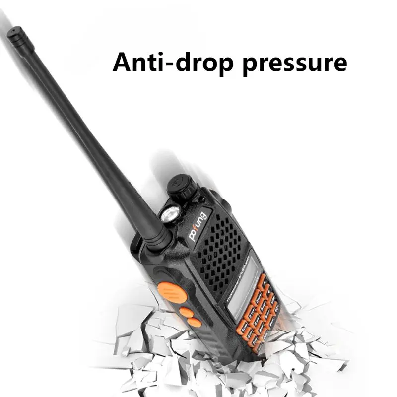 Baofeng UV-6R Walkie Talkie 400-470MHz двухдиапазонный двухсторонний радиоприемопередатчик комплект US/UK/EU/AU Plug
